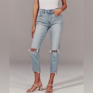 Abercrombie and Fitch Mom Jeans